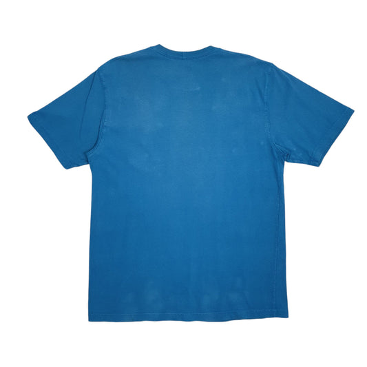 Mens Blue Carhartt Original Fit Short Sleeve T Shirt
