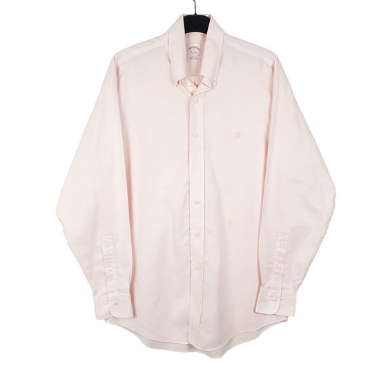 Mens Pink Brooks Brothers Long Sleeve Shirt