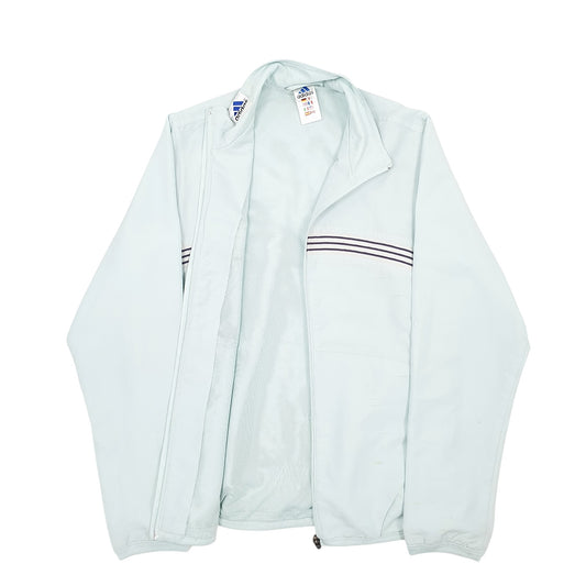 Mens Blue Adidas Vintage Coat