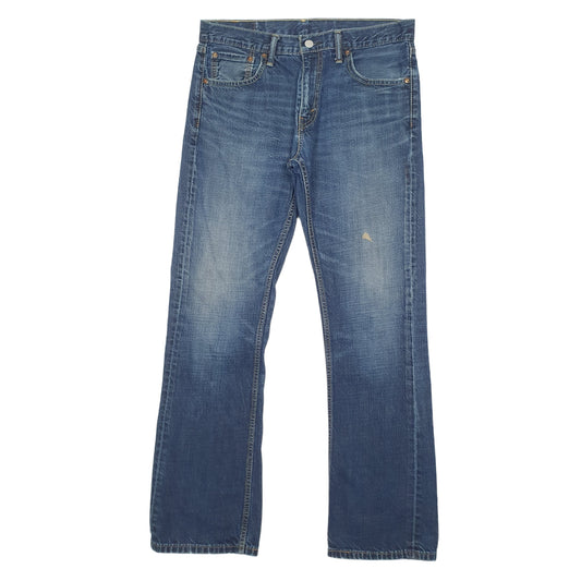 Mens Blue Levis 527 JeansW33 L32