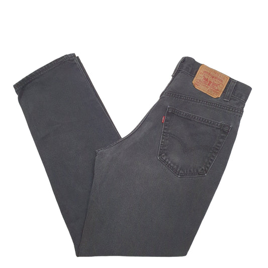 Mens Black Levis Made In USA Vintage 2000's 550 JeansW32 L32