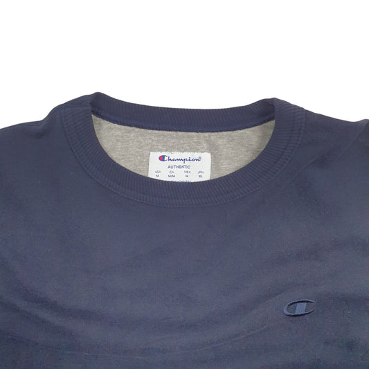Mens Navy Champion Crewneck Jumper
