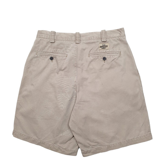 Mens Beige Lee Dungarees Chino Shorts