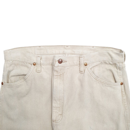 Mens Beige Lee Regular JeansW36 L34