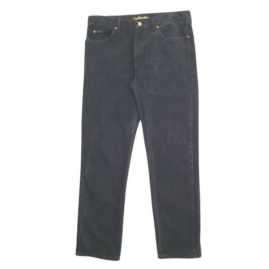 Mens Black Lee Casual JeansW38 L34