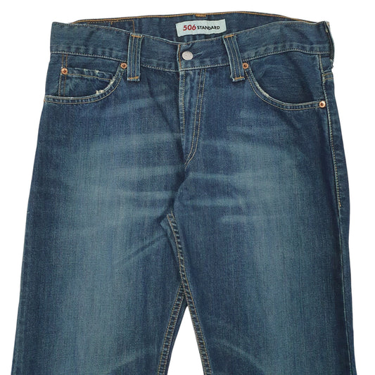 Mens Blue Levis 506 JeansW33 L32