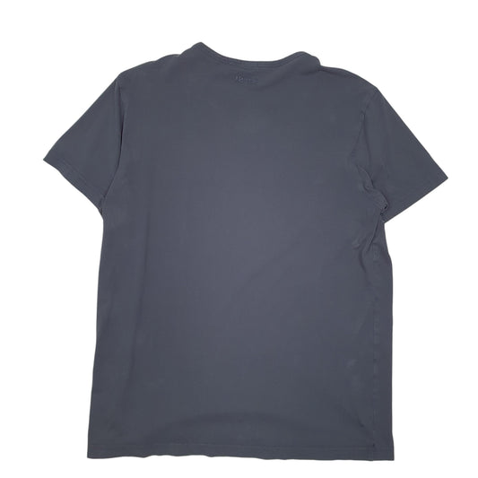 Mens Navy Hugo Boss Spell Out Modern Fit Spellout Short Sleeve T Shirt