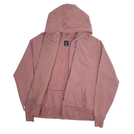 Womens Pink Nike Hoodie Full Zip Jumper