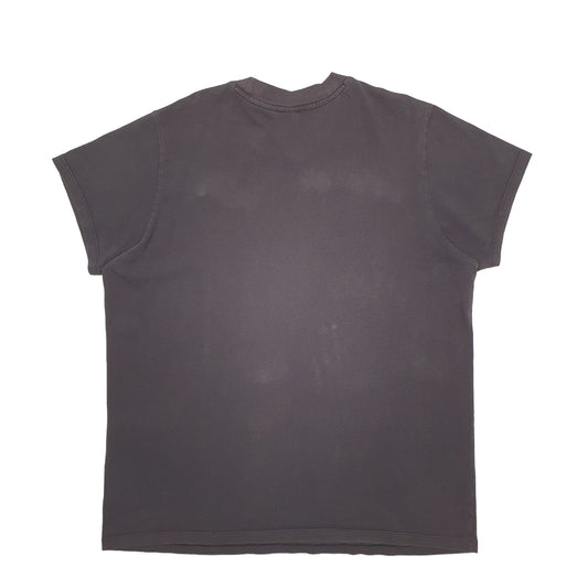 Mens Black Adidas Spellout Short Sleeve T Shirt