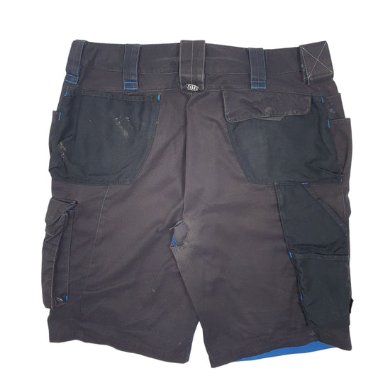 Mens Black Englebert Strauss Cargo Shorts