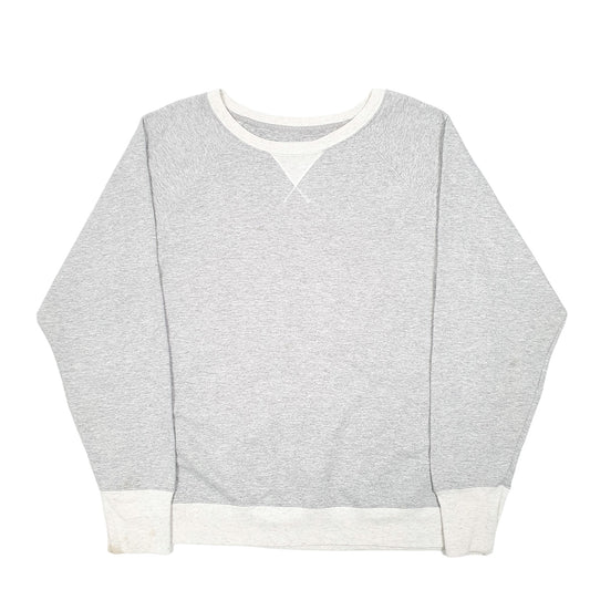 Womens Grey Champion Crewneck Jumper