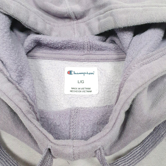 Womens Lilac Champion Hoodie Jumper