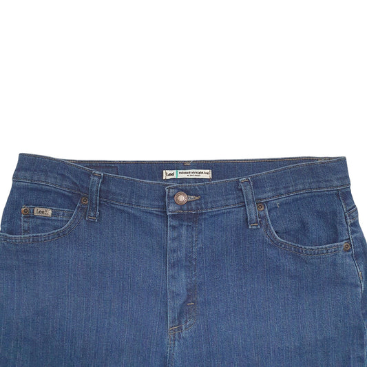 Womens Blue Lee Relaxed JeansW32 L28
