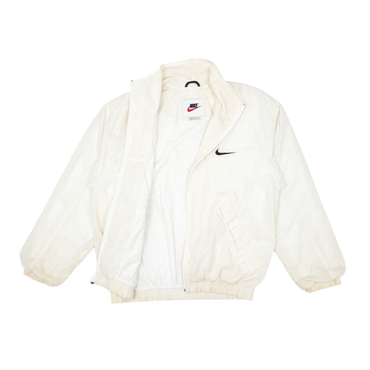 Womens Cream Nike Vintage 90s Coat