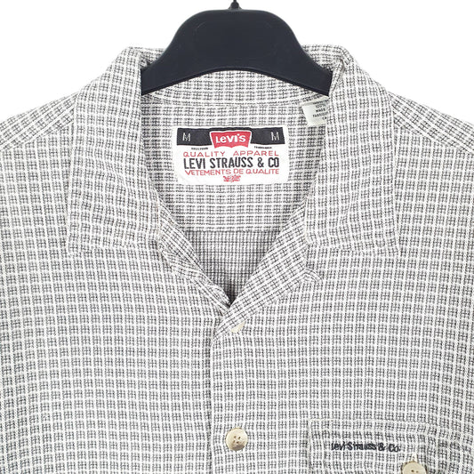 Mens Grey Levis Vintage Short Sleeve Shirt