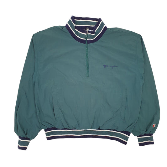 Mens Green Champion Vintage 80s Coat