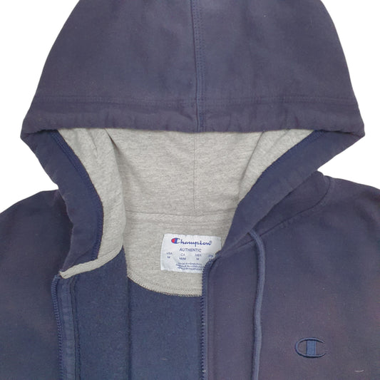 Mens Navy Champion Full Zip Jumper