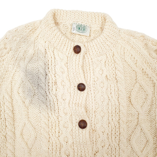 Womens Cream Blarney Woollen Mills Cardigan Jumper