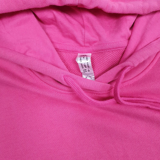 Womens Pink Adidas Hoodie Jumper
