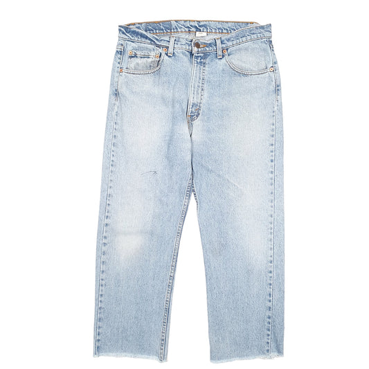 Mens Blue Levis Vintage 90s Made In USA 505 JeansW34 L27