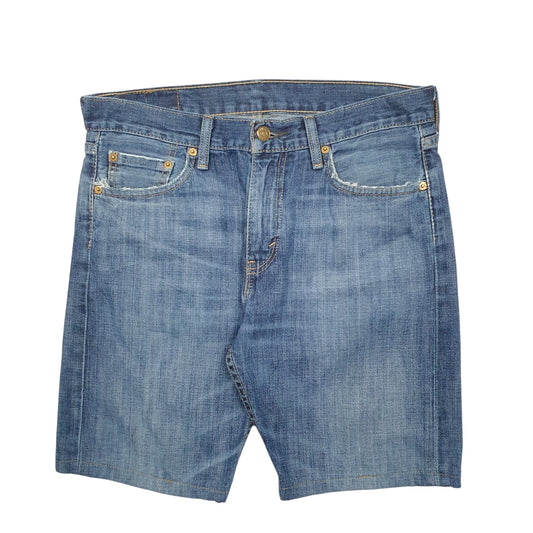 Womens Blue Levis Denim Shorts