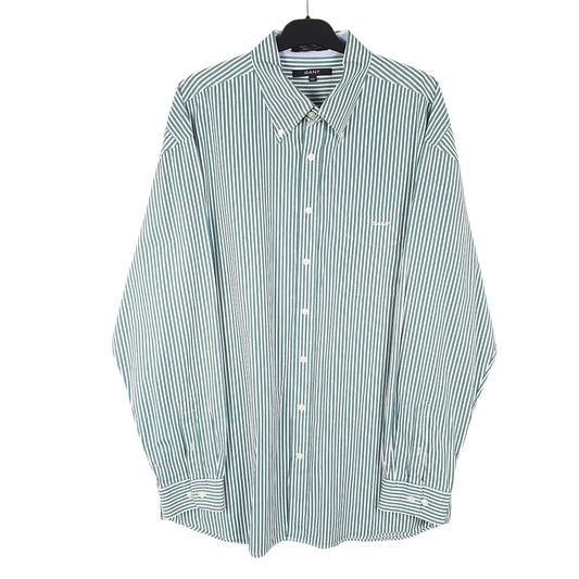 Mens White Gant Madison Poplin Long Sleeve Shirt