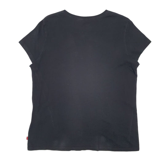 Womens Black Levis Short Sleeve T Shirt
