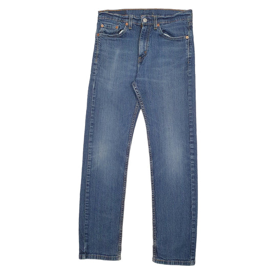 Mens Blue Levis 505 JeansW29 L30