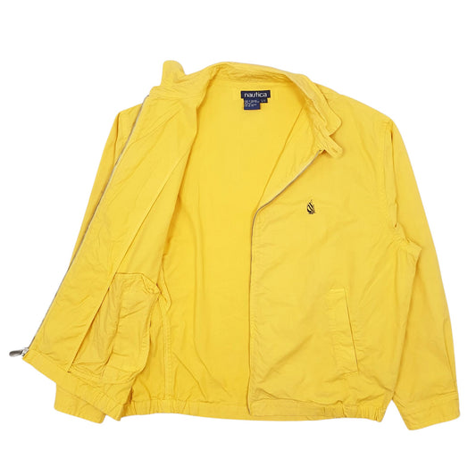 Mens Yellow Nautica Vintage 90s Coat