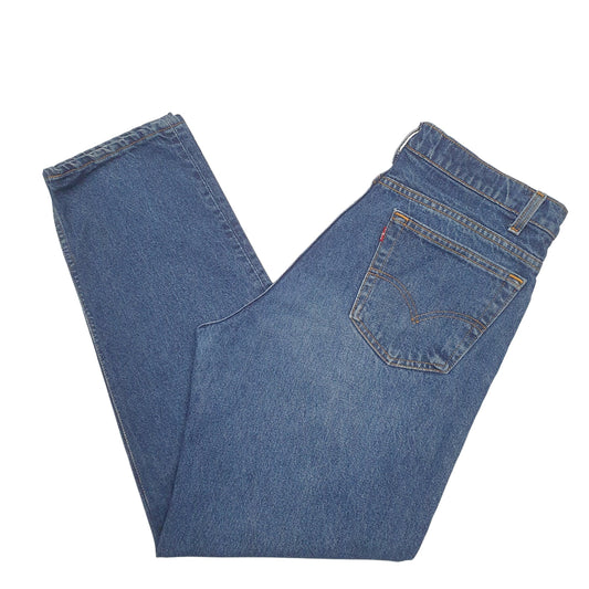 Mens Blue Levis 1990's Vintage 550 JeansW36 L32