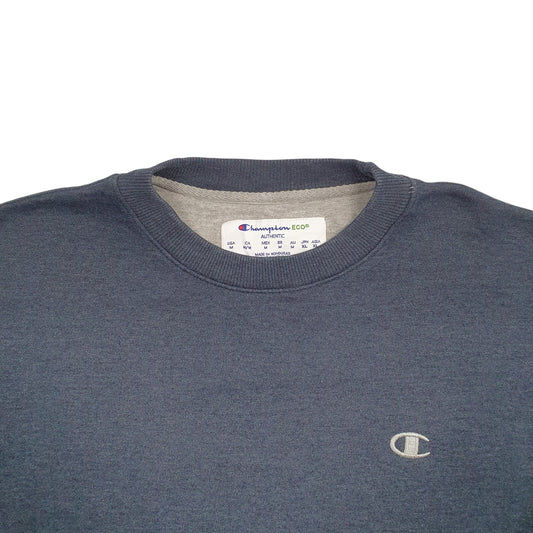 Mens Grey Champion Crewneck Jumper