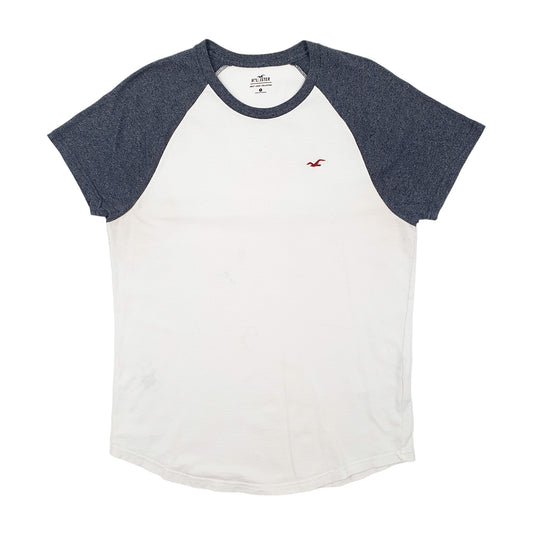 Mens White Hollister Short Sleeve T Shirt