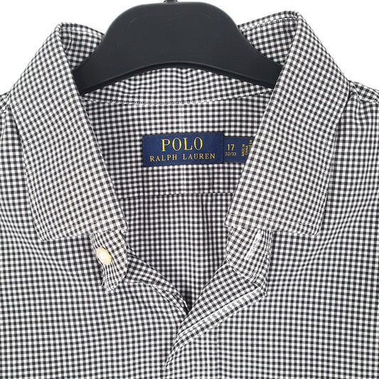 Mens Black Polo Ralph Lauren Oxford Long Sleeve Shirt