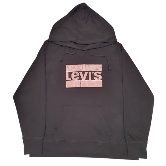 Womens Black Levis Hoodie Jumper