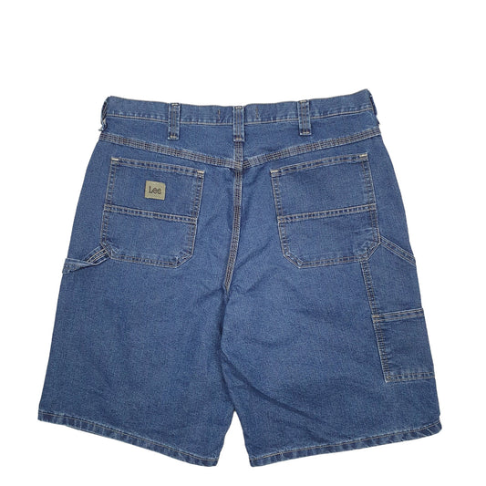 Mens Blue Lee Carpenter Shorts