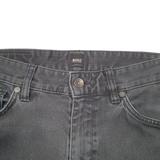 Mens Black Hugo Boss Stretch Casual JeansW31 L32