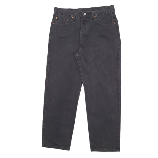 Mens Black Levis 550 JeansW38 L30
