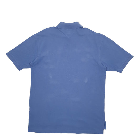 Mens Blue Tommy Hilfiger Short Sleeve Polo Shirt
