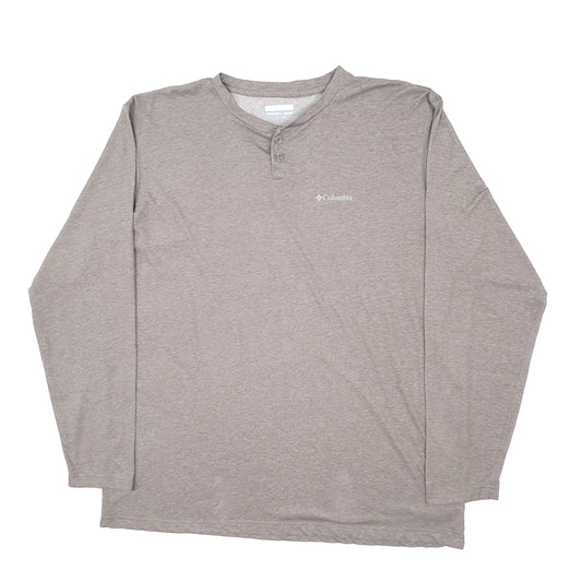 Mens Grey Columbia Sportswear Omni Wick Baselayer Long Sleeve T Shirt