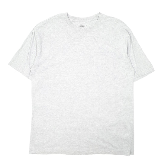 Mens Grey Dickies Pocket Workwear Short Sleeve T Shirt