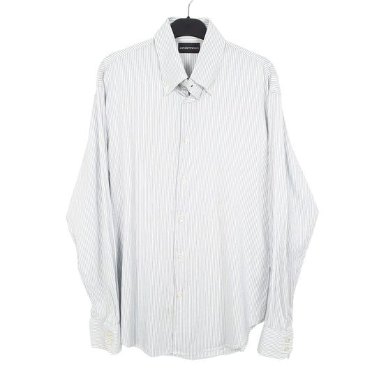 Womens White Armani Emporio Long Sleeve Shirt
