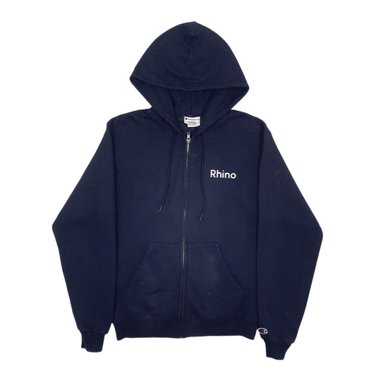 Mens Navy Champion Full Zip Jumper