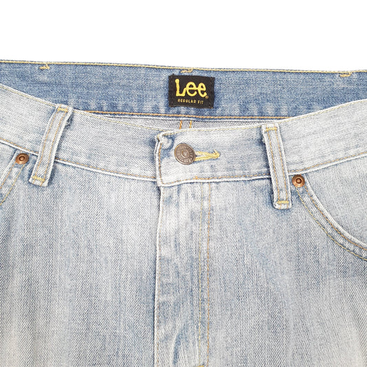 Mens Blue Lee Casual JeansW38 L30
