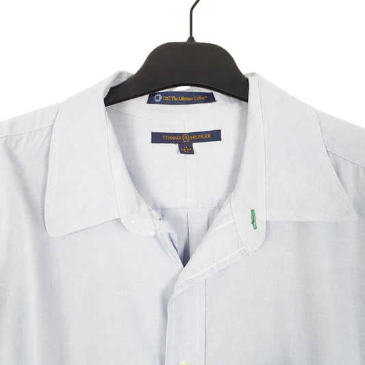 Mens Blue Tommy Hilfiger Long Sleeve Shirt