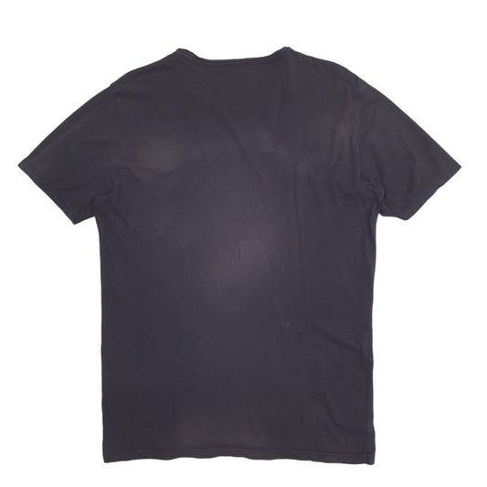 Mens Black Replay Spellout Short Sleeve T Shirt