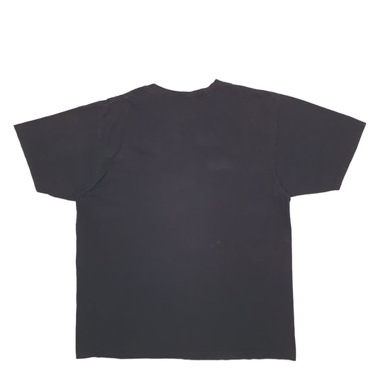 Mens Black Adidas Spellout Short Sleeve T Shirt