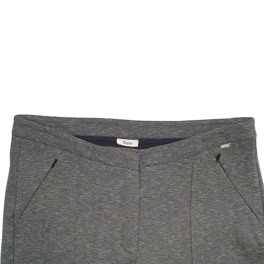 Mens Grey Yerse Formal Trousers