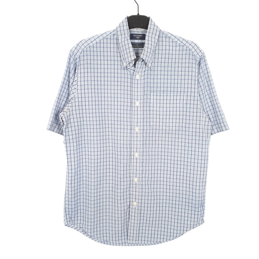 Mens Blue Dockers Short Sleeve Shirt