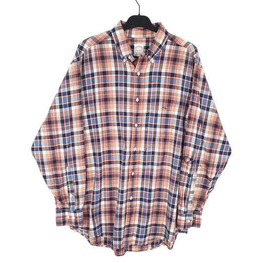 Mens White Brooks Brothers Long Sleeve Shirt