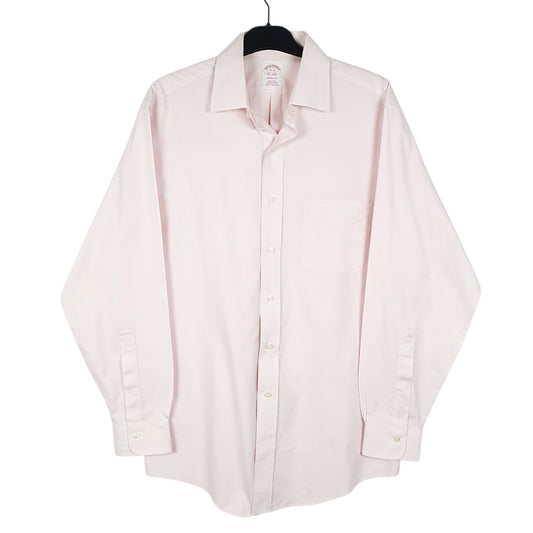 Mens Pink Brooks Brothers Madison Long Sleeve Shirt